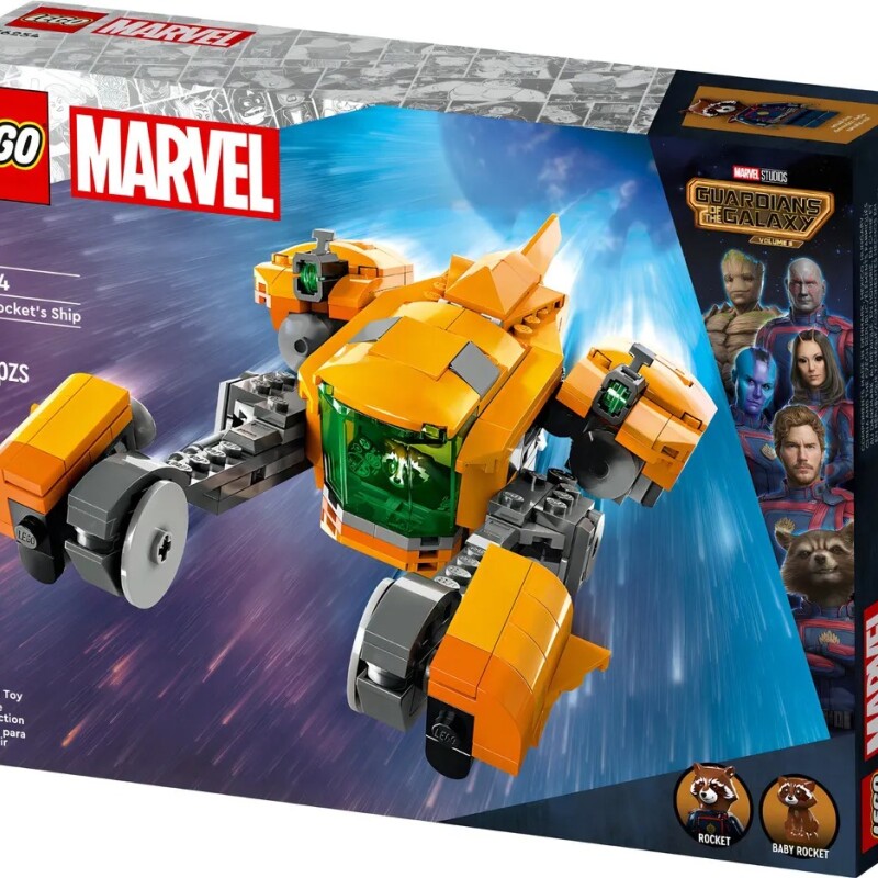 Kit de barcos The Baby Rocket de Marvel Super Heroes 76254 Kit de barcos The Baby Rocket de Marvel Super Heroes 76254