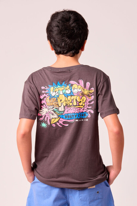 T-SHIRT ANENTO TEEN RUSTY Gris Oscuro