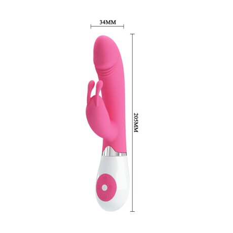 Vibrador Doble Estimulo Rabbit Pretty Love Gene Vibrador Doble Estimulo Rabbit Pretty Love Gene