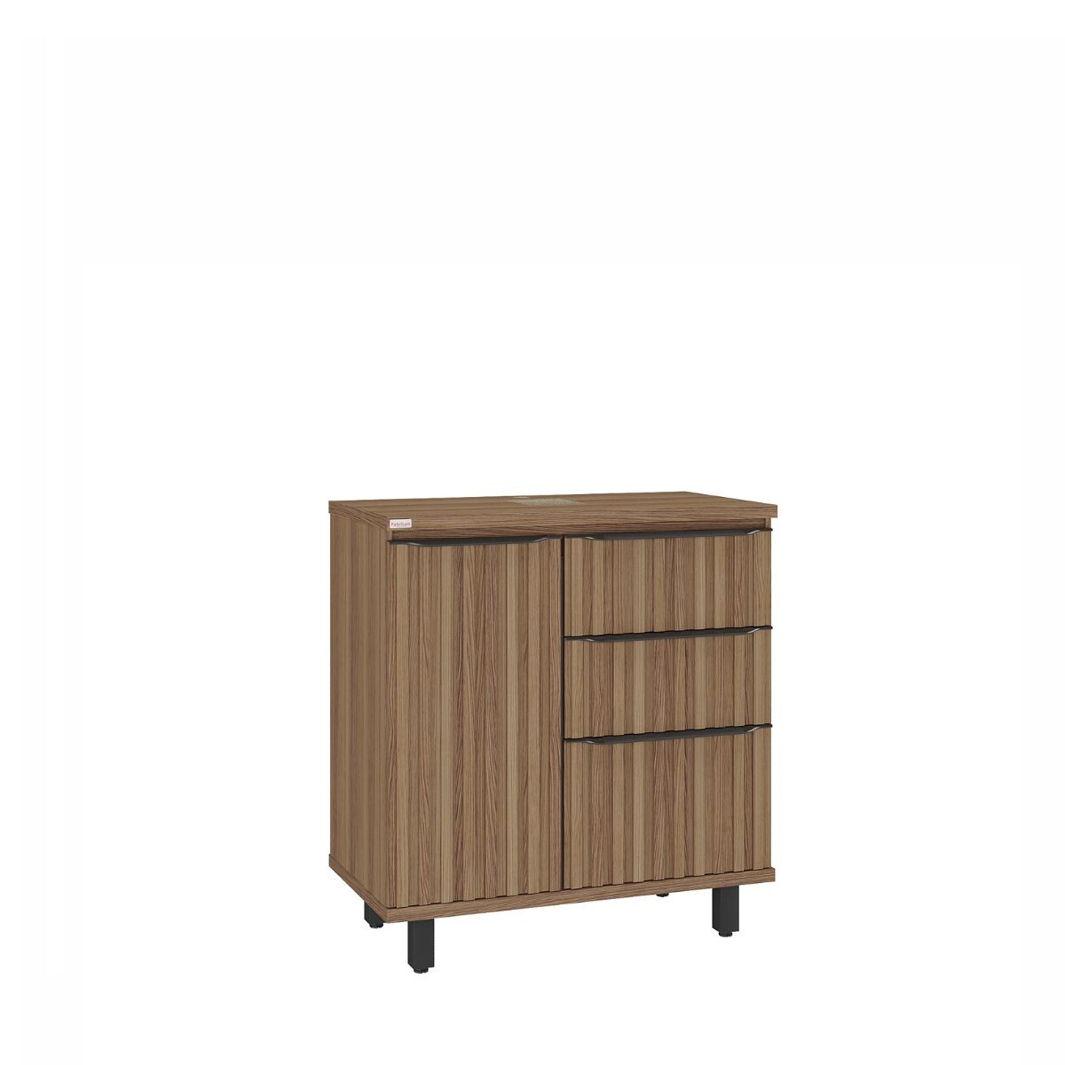 Mueble De Baño De Pie Cecilia Nogal 78cm Sin Bacha 