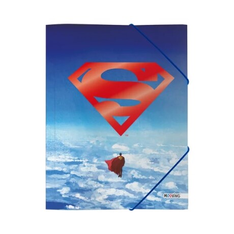 Carpeta con Elastico Licencias Superheroes Superman