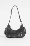 Cartera de hombro bolsillos negro