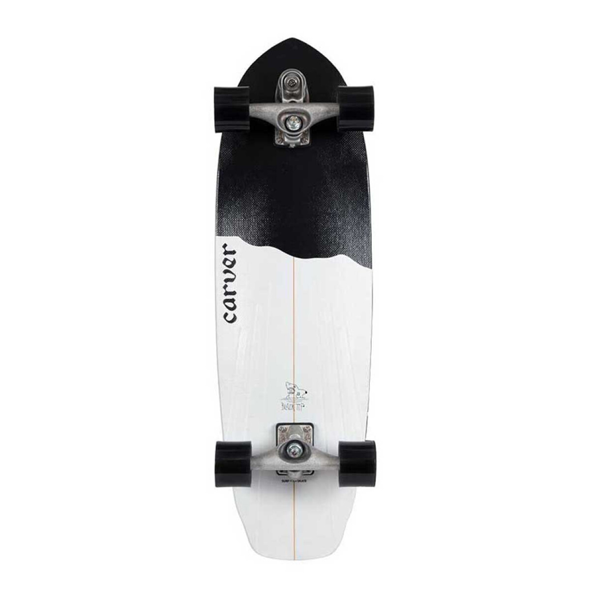 Carver C7 Black Tip 32.5'' - Surf Skate Completo 