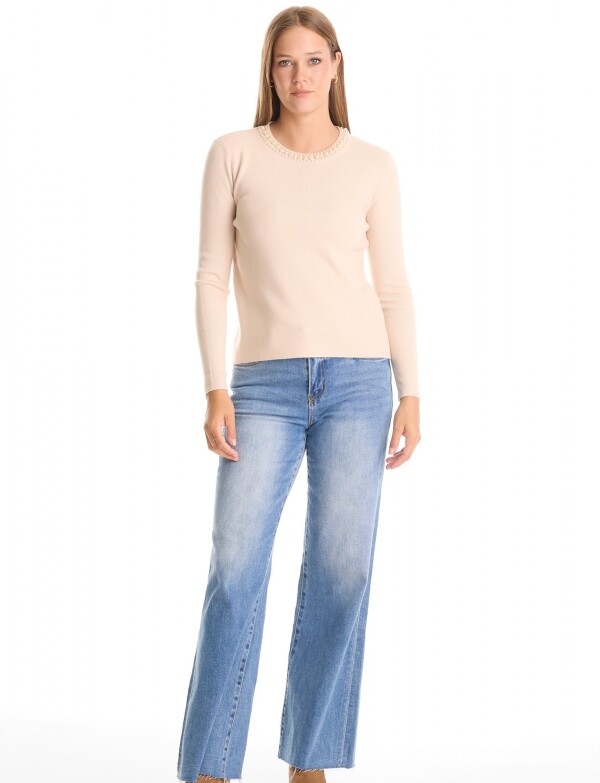 Buzo Perlas BEIGE