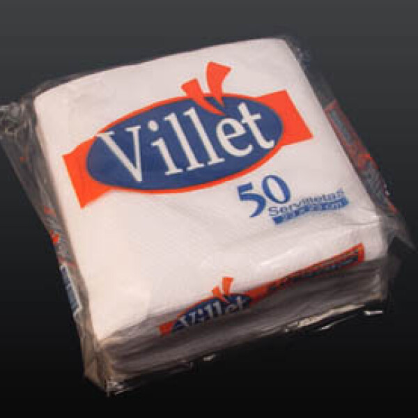 SERVILLETAS 33X33 BLANCA BLANCO