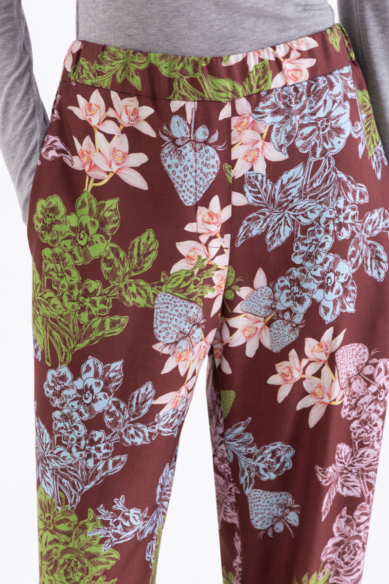 PANTALON FRESIA Bordo