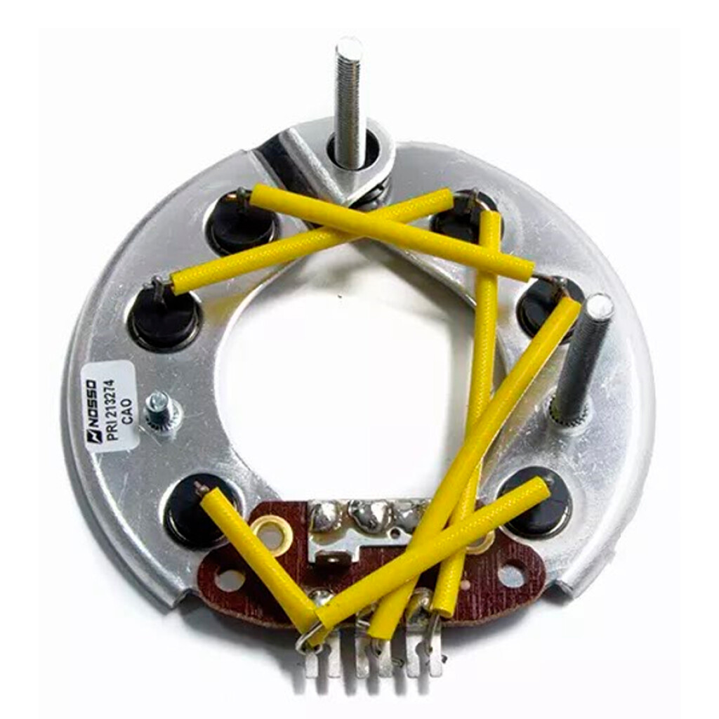 PLACA RECTIFICADORA RENAULT ALT. INDIEL R9/R11/R19 NOSSO