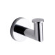PERCHA CROMADA METALICA MODENA CROMO MATE DE BAÑO CROMO