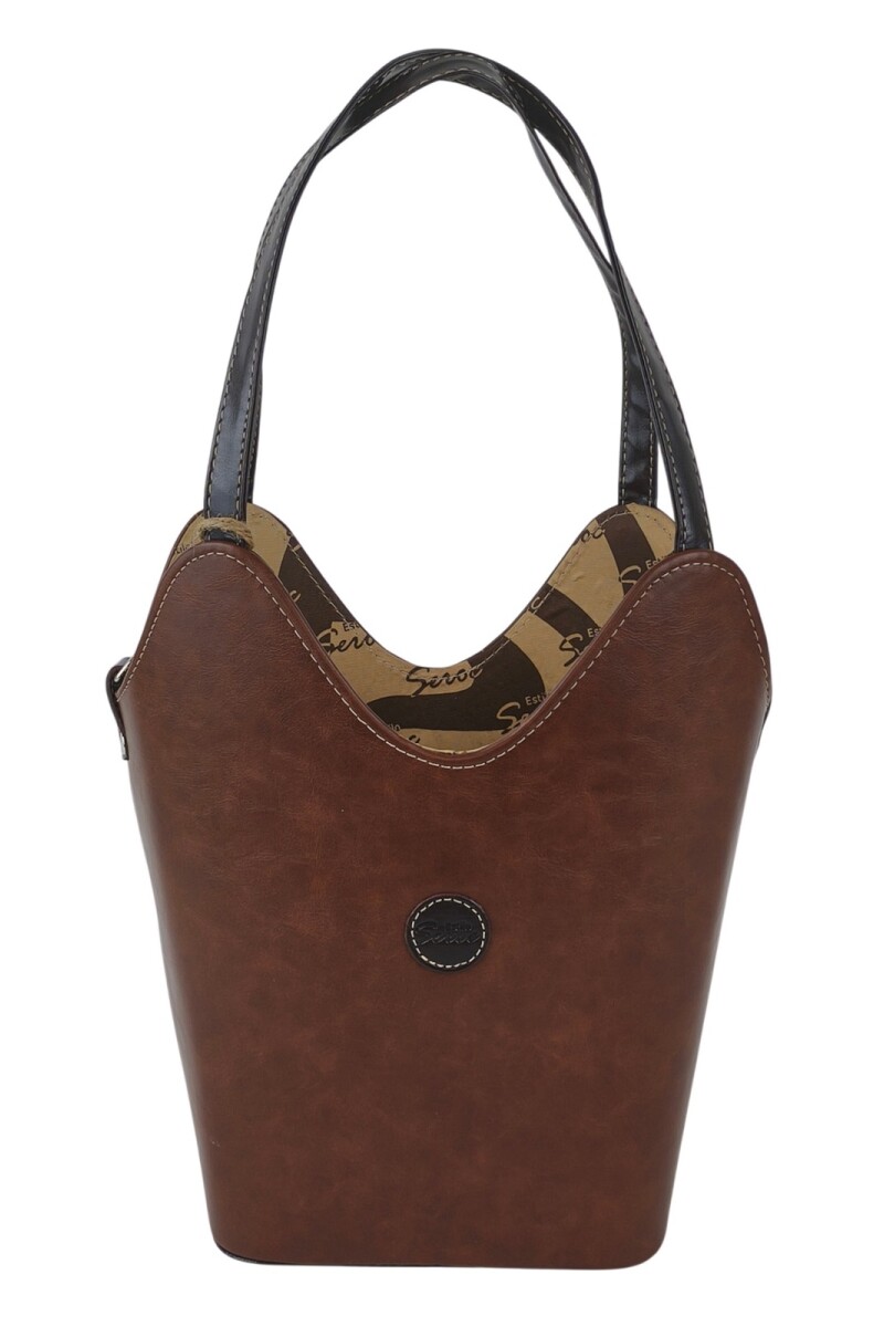 Matera canasto Marrón