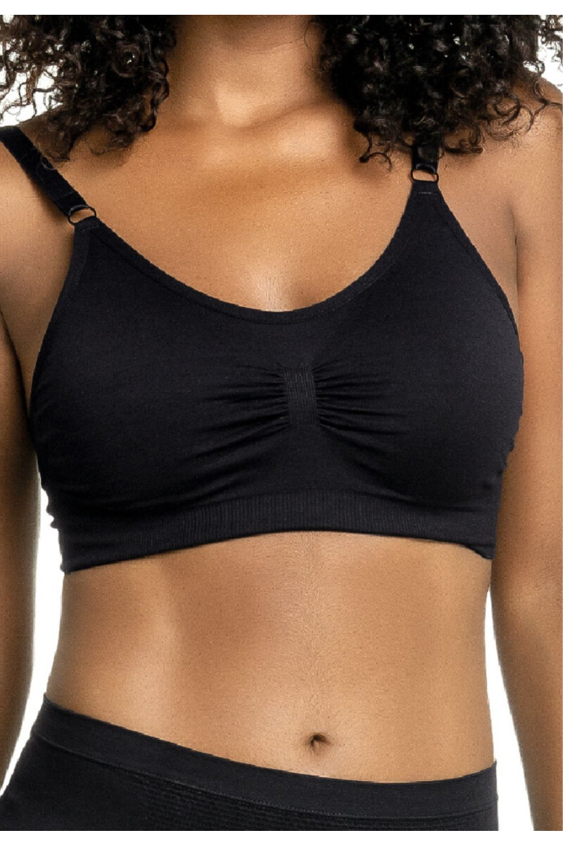 SOUTIEN REDUCTOR SIN COSTURAS NEGRO