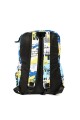 Mochila nylon estampada Azul claro