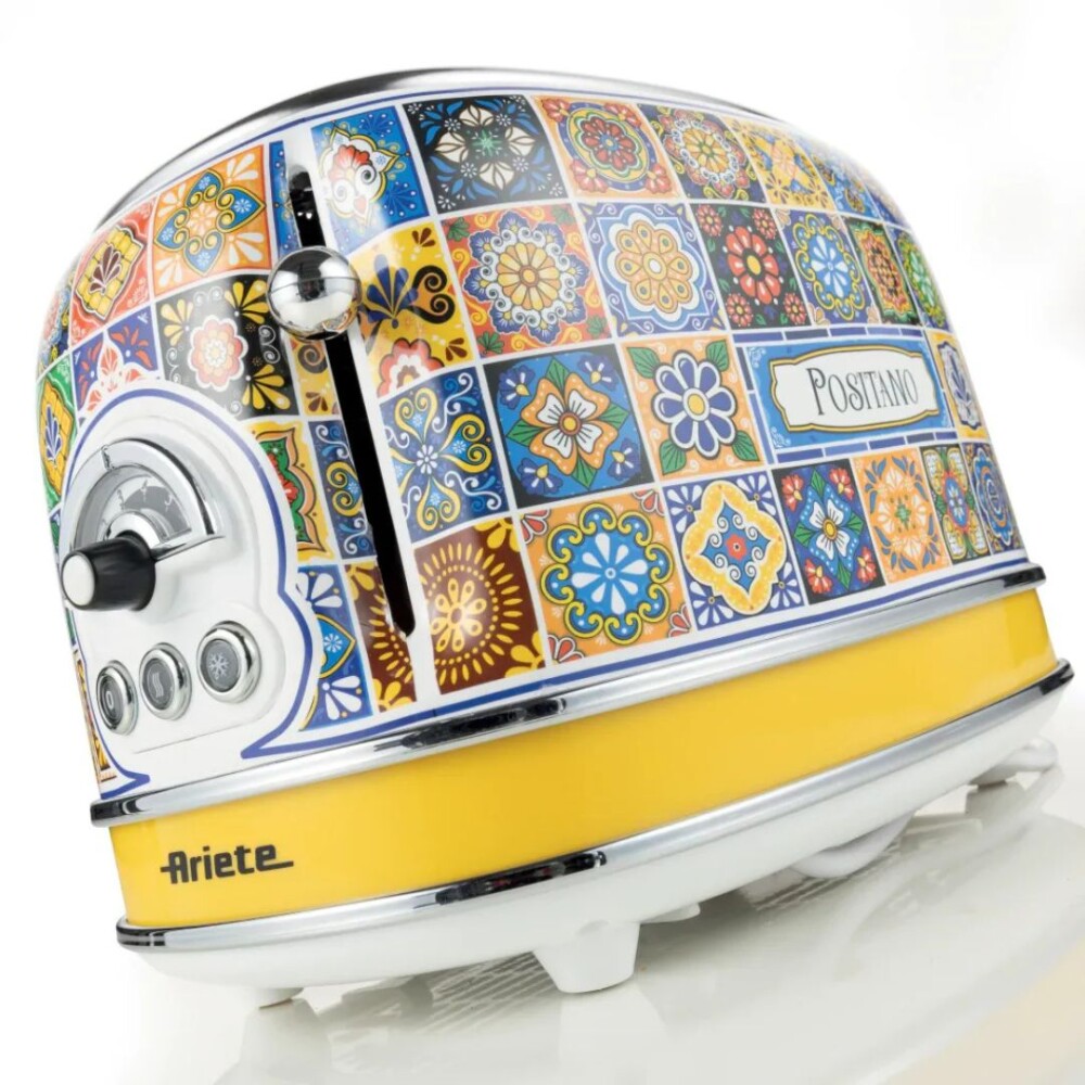 Tostadora Vintage - Positano - 2 Panes – Diseño y Funcionalidad - Ariete Tostadora Vintage - Positano - 2 Panes – Diseño y Funcionalidad - Ariete