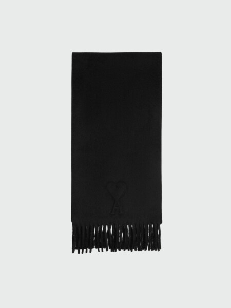 AMI PARIS - Bufanda en Relieve de Lana Amarillo