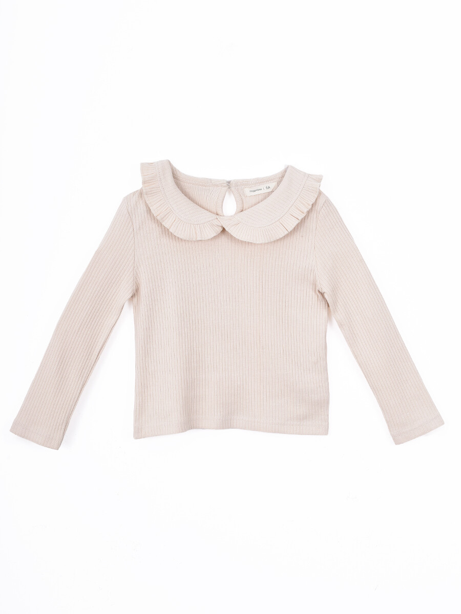 REMERA LIRI - BEIGE CLARO 