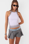 Mini Skort Ventral Gris