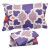 Juego Cama Sabanas Alondra 1 Plaza + Almohada + Funda Atrix Variante Diseño Mosaico