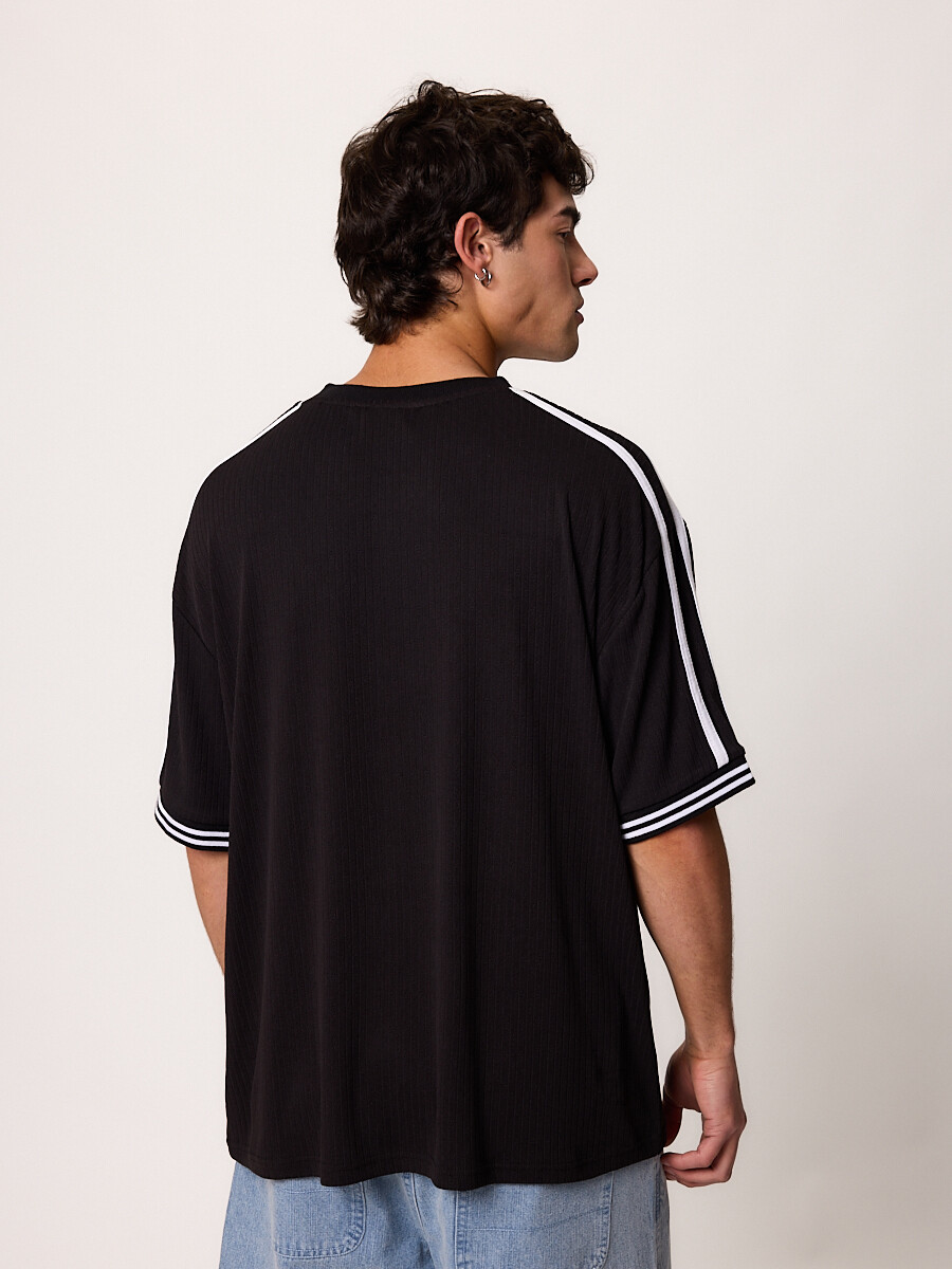 T-SHIRT M/C LAYI DIXIE Negro
