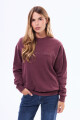 Buzo de felpa Trancoso Bordeaux
