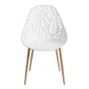 SILLA LUCENA BLANCA P/JARDIN Unica