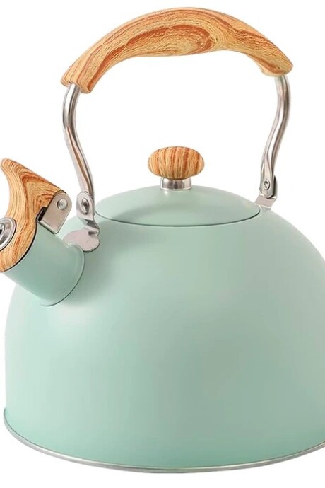 Pava Caldera Sonifer 2.5l Silbato Acero Inoxidable Inducción Verde