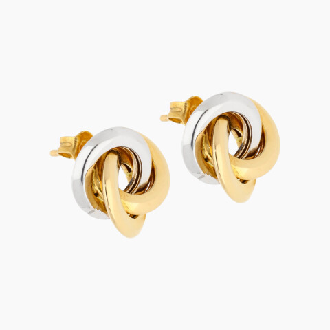 Tornillos en oro 18K modelo nudo Tornillos En Oro 18k Modelo Nudo
