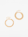 Pulseras Flexibles Sets Metal Set De Pulseras Metal - Dorado