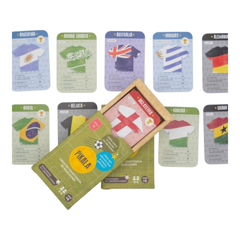 Juego de cartas Pikala - Pika Juego de cartas Pikala - Pika