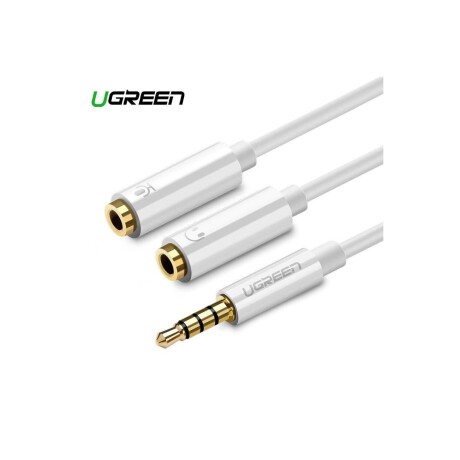 Ugreen Adaptador 3.5 Macho a 2HEMBRAS Mic/audio W 001
