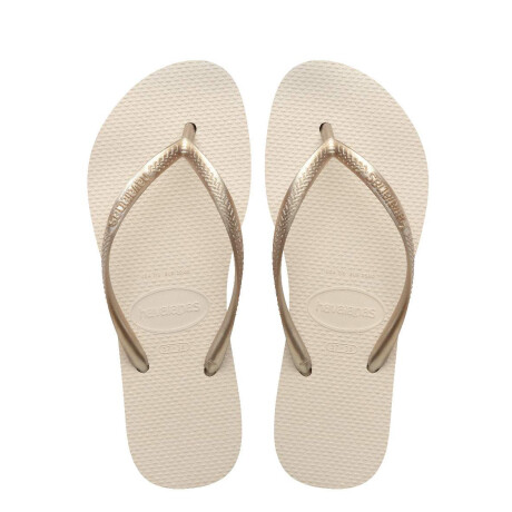 Ojotas de Mujer Havaianas Slim Beige