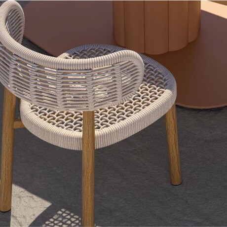 Silla de exterior CUMBRE BEIGE