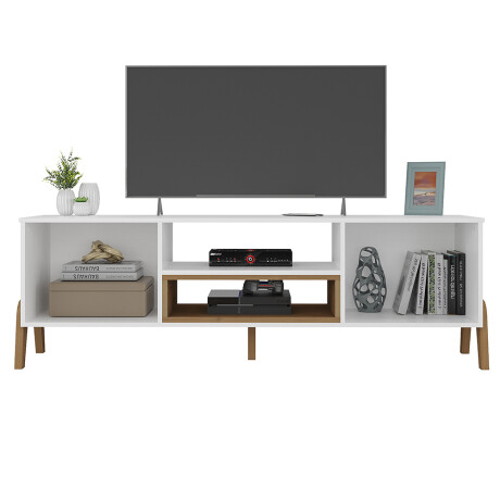 Rack de tv Linea Veneza Blanco/Miel