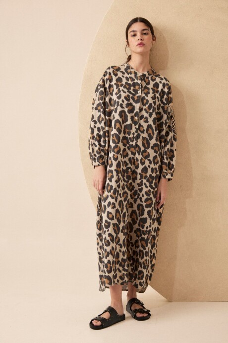 VESTIDO CAMISERO SAFARI VESTIDO CAMISERO SAFARI