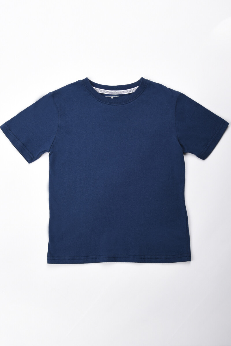 Remera- talle 10 al 18 Azul