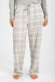 Pantalon mujer franela Rosado