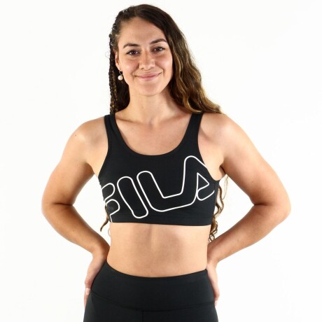 Top deportivo Fila Essential II Mujer Negro/blanco