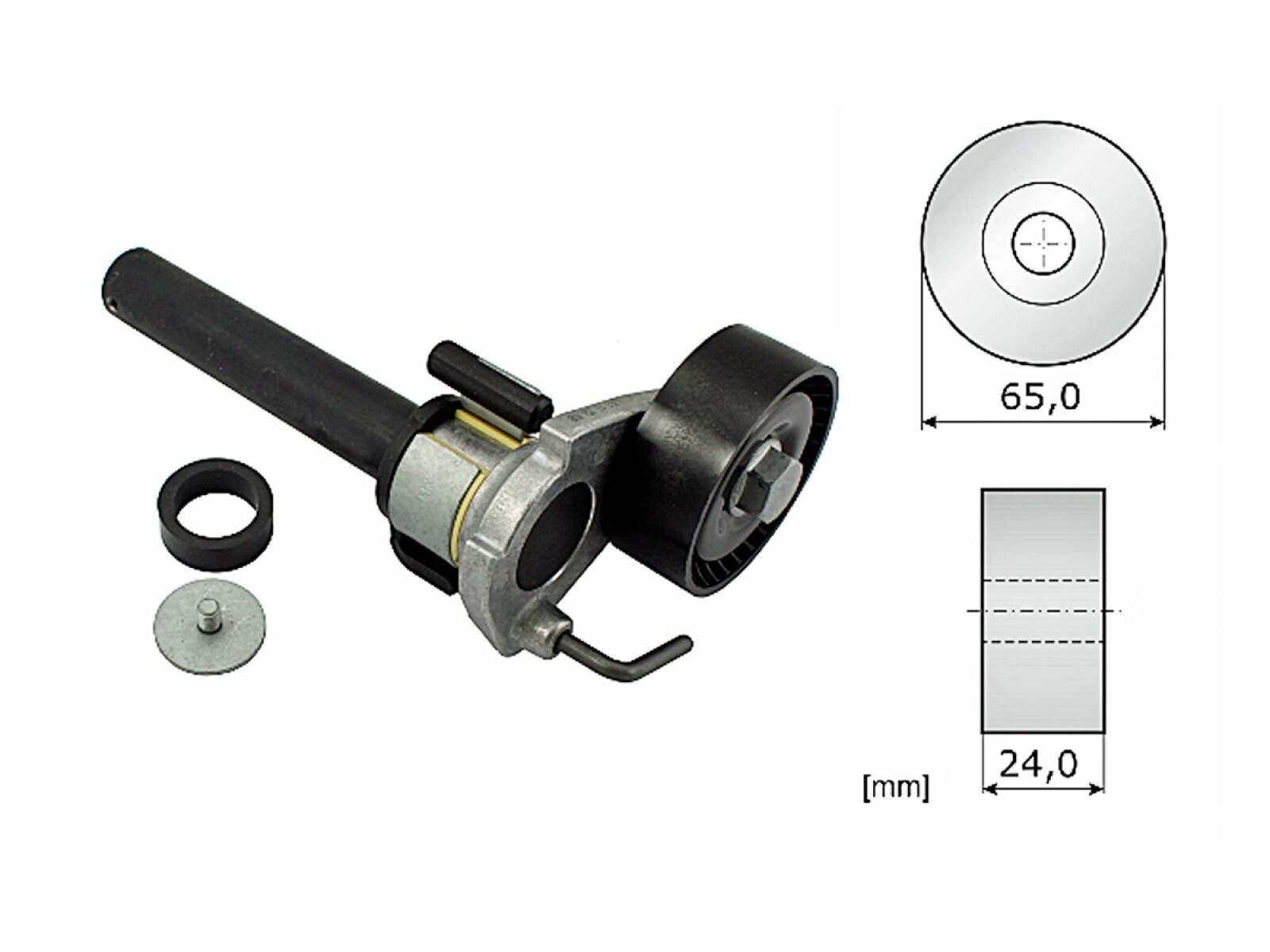 Tensor De La Correa Audi A3, Volks Tiguan/Vento/Passat 09-25 