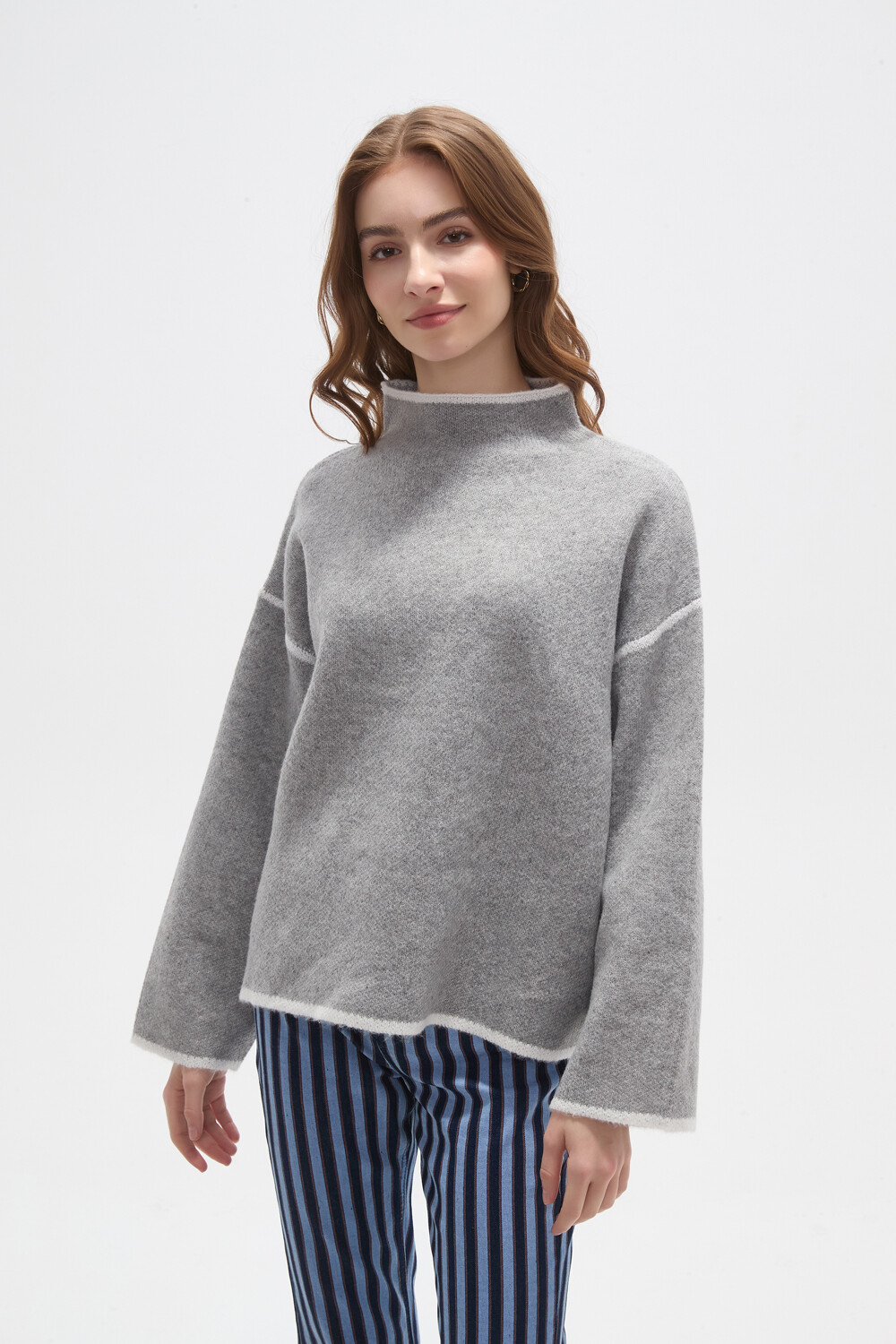 Polera Itaga Gris Medio