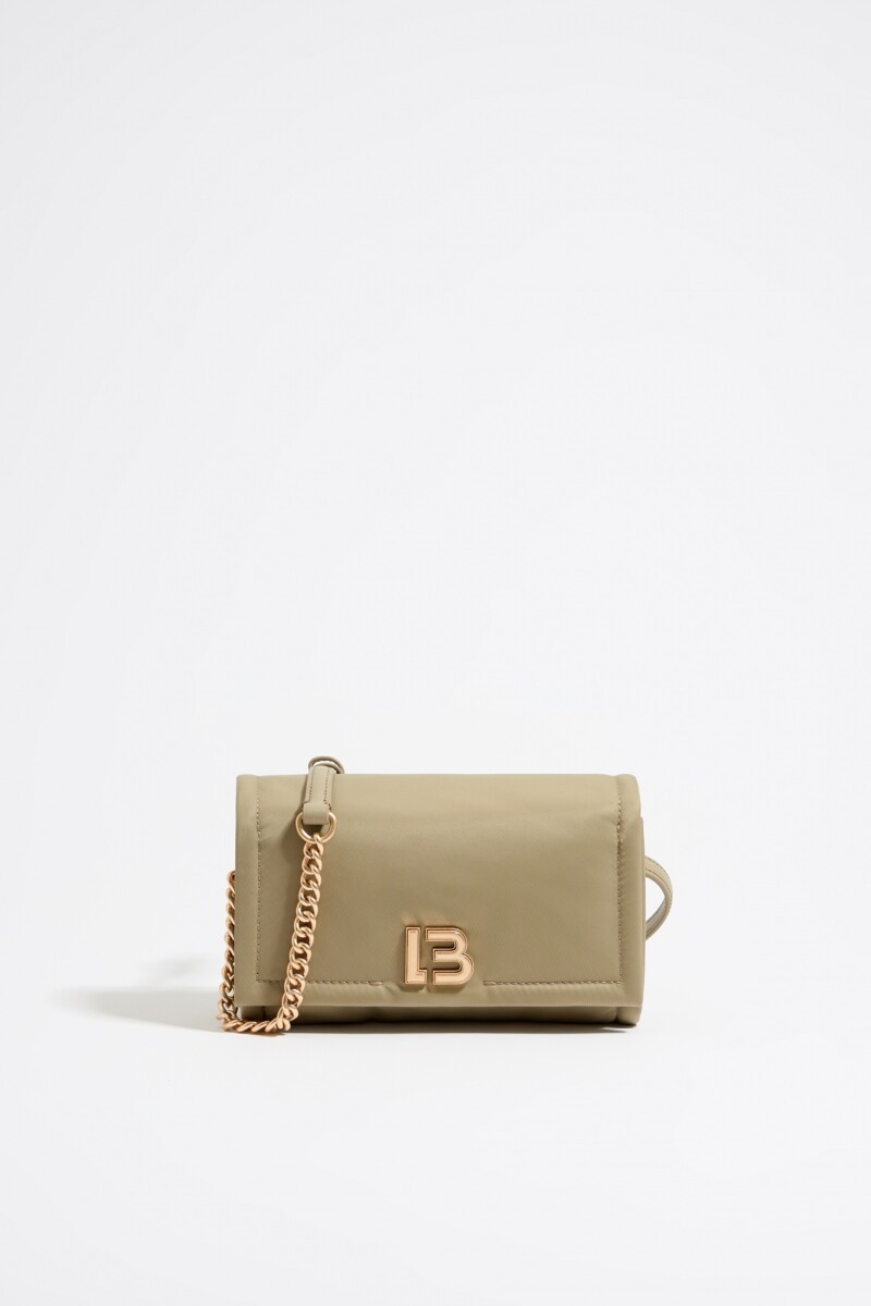Bolso bandolera solapa mini Negro