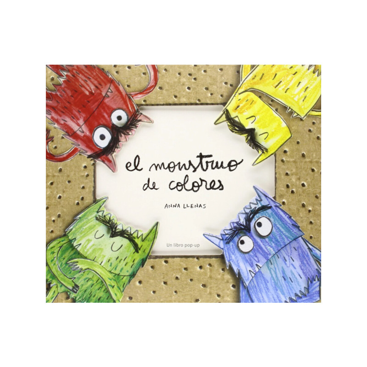 El monstruo de colores, un libro pop-up 