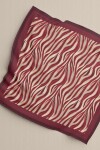 PAÑUELO AUTUMN ZEBRA BURGUNDY PAÑUELO AUTUMN ZEBRA BURGUNDY