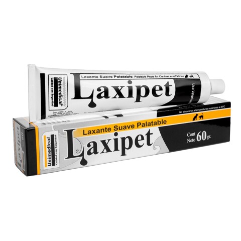 LAXIPET LAXANTE SUAVE PALATABLE PARA PERROS Y GATOS 60 G. LAXIPET LAXANTE SUAVE PALATABLE PARA PERROS Y GATOS 60 G.