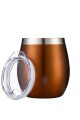 MATE TERRANO ACERO C/ TAPA 130ML COBRE