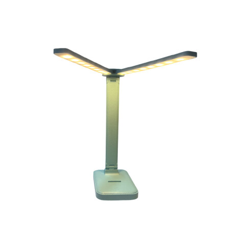Lámpara LED verde luz regulable cálida y fría carga USB Lámpara Led Verde Luz Regulable Cálida Y Fría Carga Usb