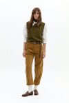 Chaleco Otto en Blend de Lana Forest Green