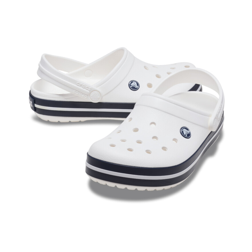 Crocs Crocband Clog Niños White/navy