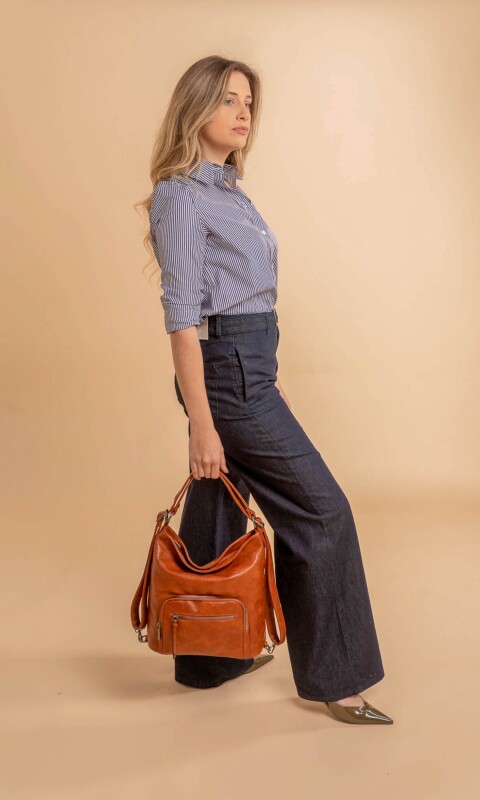 CARTERA MOCHILA VERBENA HABANO