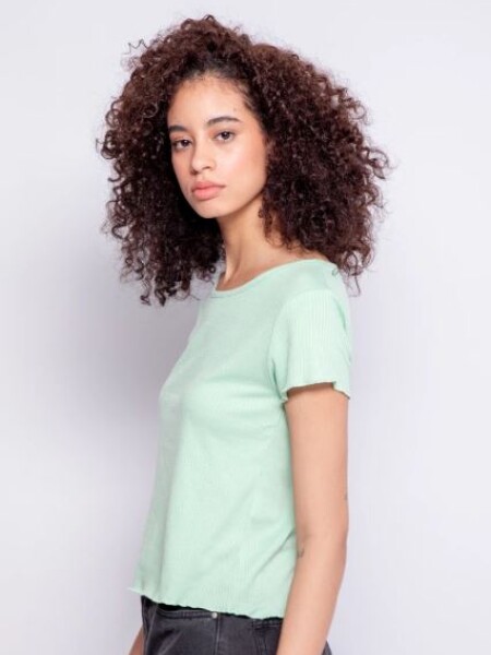 REMERA PIECE OF CAKE DALMA VERDE