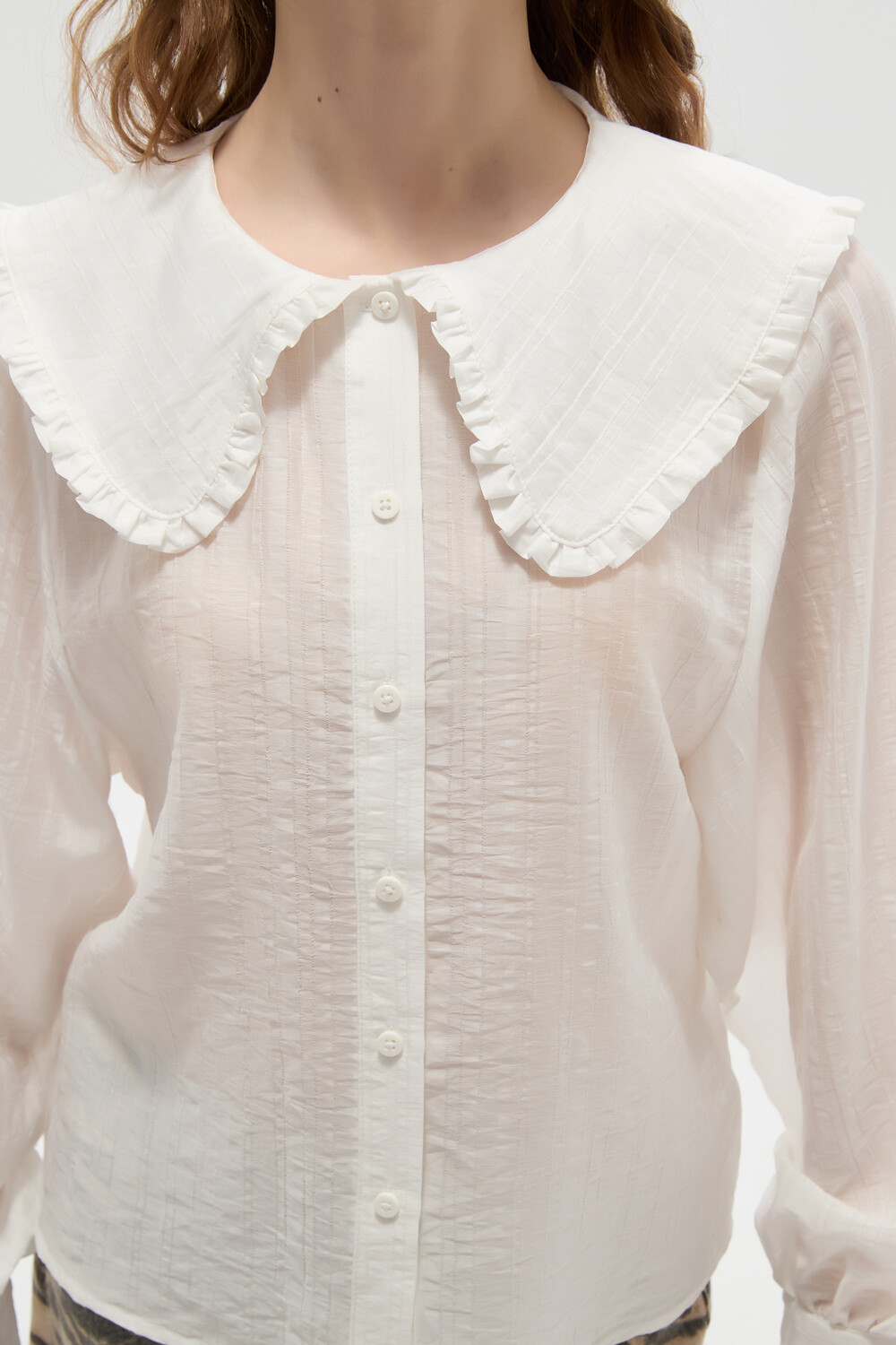 Camisa Raeli Marfil / Off White