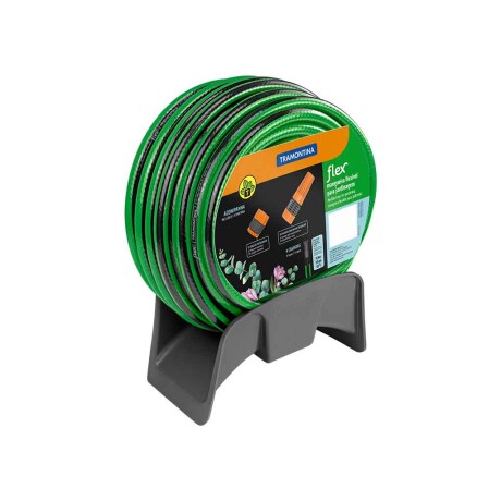 Manguera para Jardín Tramontina 20M 1/2 Acople y Soporte 001