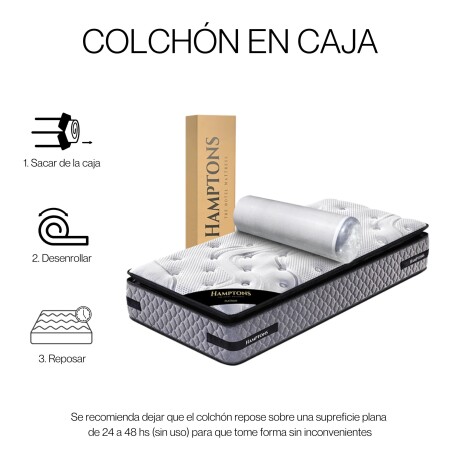 Sommier 1 Plaza THM Platinum 80X185 Gris